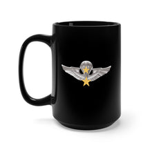 Load image into Gallery viewer, Black Mug 15oz - Badge - Vietnam Senior X 300
