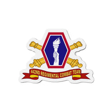 Load image into Gallery viewer, Die-Cut Magnets -SSI - Army - 442nd Infantry Regimental Combat Team w Artillery Br - SSI - Ribbon X 300

