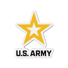 Load image into Gallery viewer, Die-Cut Magnets - Army Star W Us Army X 300
