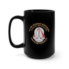 Load image into Gallery viewer, Black Mug 15oz - Army - 227th Aviation Battalion - Vietnam Veteran X 300
