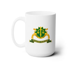 Load image into Gallery viewer, White Mug 15oz -Army - 6th Military Police Group w Br - Ribbon
