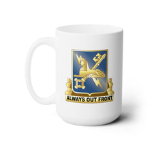Load image into Gallery viewer, White Mug 15oz - Army - Military Intelligence Corps Branch DUI wo Txt
