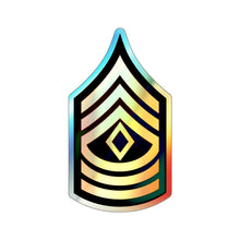 Load image into Gallery viewer, Holographic Die-cut Stickers - First Sergeant - 1SG wo Txt
