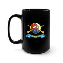 Load image into Gallery viewer, Black Mug 15oz - Army - 28th Infantry Division - DUI - w Br - SSI - Ribbon X 300
