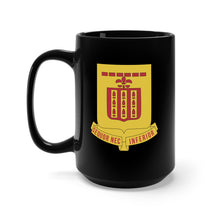 Load image into Gallery viewer, Black Mug 15oz - DUI - 969th Field Artillery Battalion wo Txt X 300
