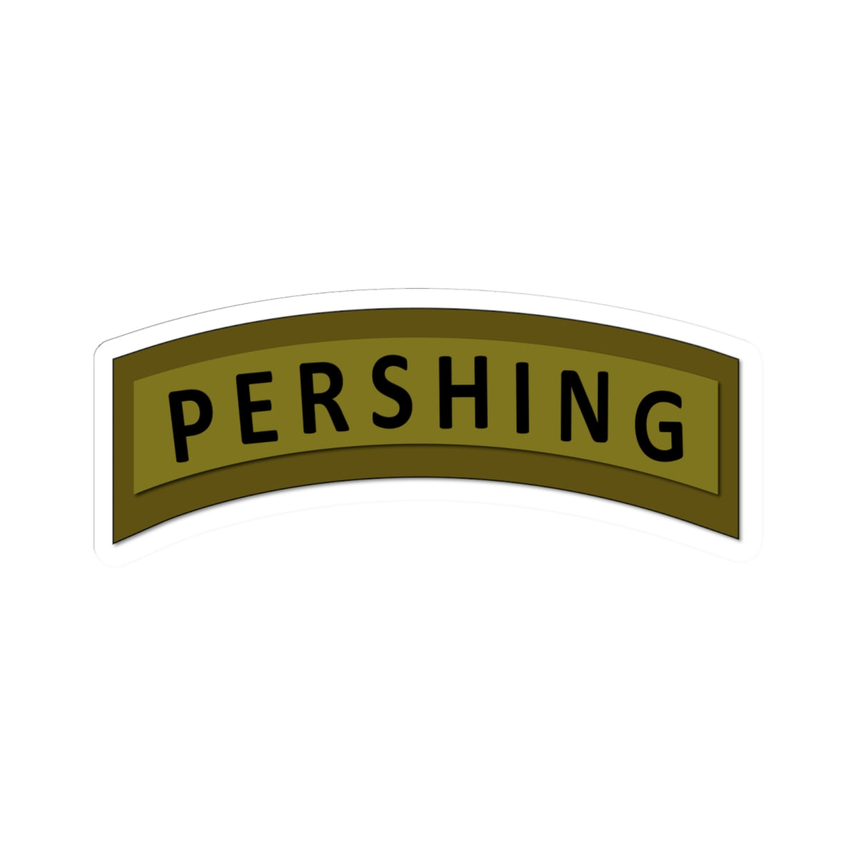Kiss - Cut Stickers - Army - Pershing Missile Tab - Subdued – MIP Brand ...