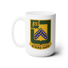 Load image into Gallery viewer, White Ceramic Mug 15oz - Army  - 16th Cavalry Regiment wo Txt
