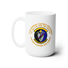 Load image into Gallery viewer, White Ceramic Mug 15oz - USAF - 17th Special Tactics Squadron
