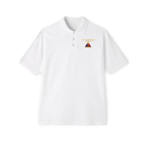 Men's Piqué Polo - 1st Armored Division