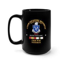 Load image into Gallery viewer, Black Mug 15oz - 179th Infantry Regiment - NGUS w COLD WAR SVC X 300
