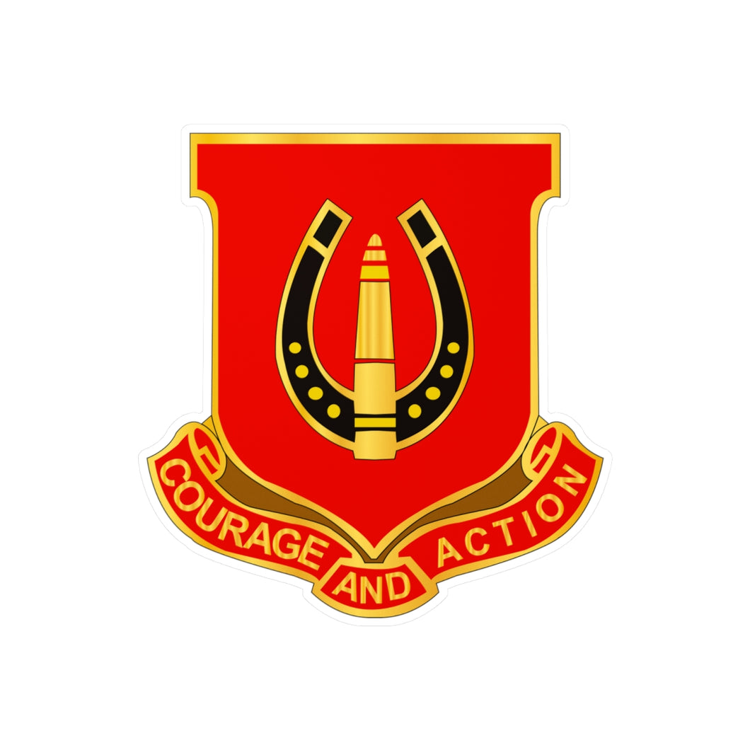 Kiss-Cut Vinyl Decals - Army - 26th Field Artillery wo Txt