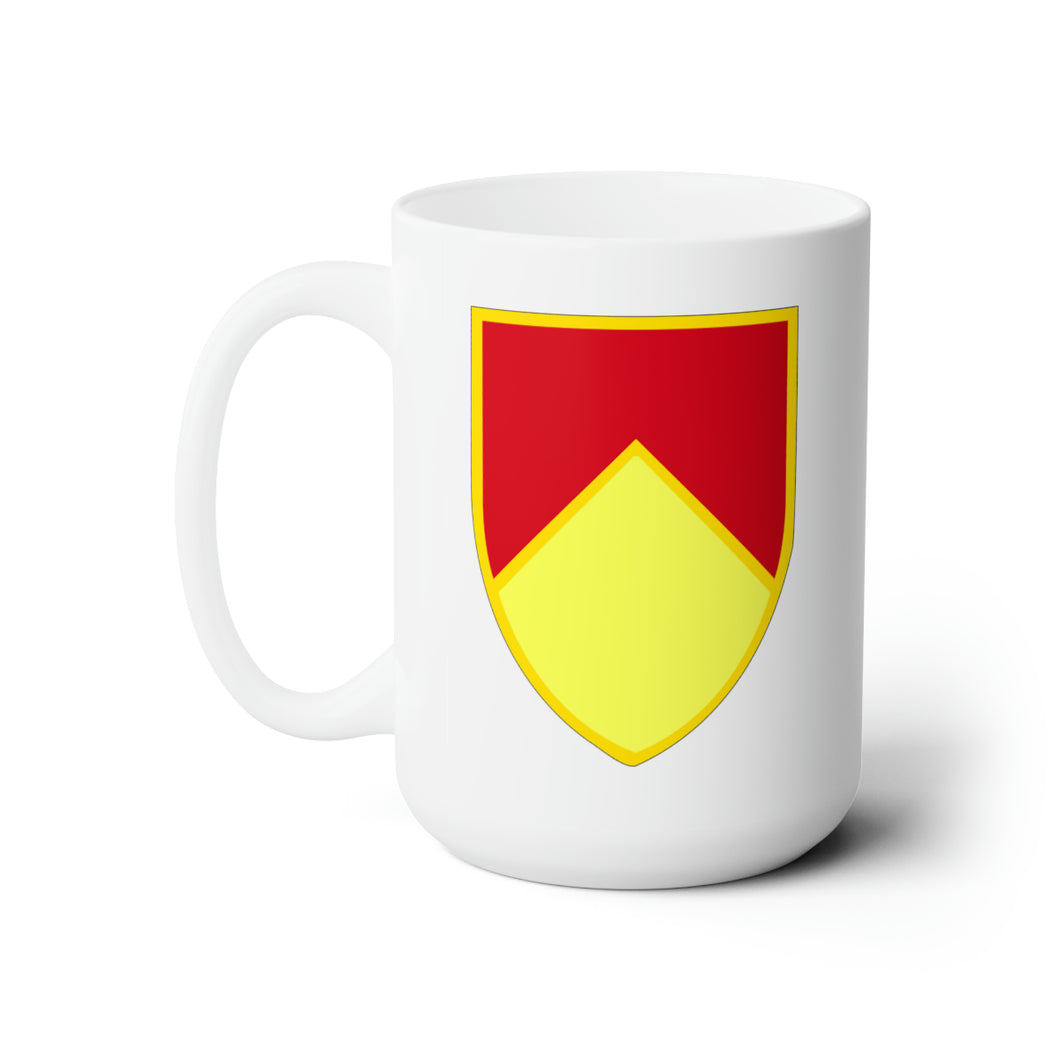 White Ceramic Mug 15oz - Army - 36th Field Artillery wo Txt