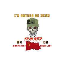 Load image into Gallery viewer, Kiss-Cut Vinyl Decals - Army - Ranger Patrol Cap - Skull - Ranger Airborne Killem All -Id Rather Be Dead  X 300
