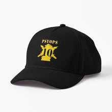 Load image into Gallery viewer, Twill Hat - Army - PSYOPS w Branch Insignia - 10th Battalion Numeral - Line X 300 - Hat - DTG (Direct-To-Garment)
