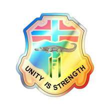 Load image into Gallery viewer, Holographic Die-cut Stickers - 6th Infantry Regiment woTxt
