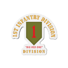 Load image into Gallery viewer, Die-Cut Magnets - 1st Infantry Division - Big Red One X 300
