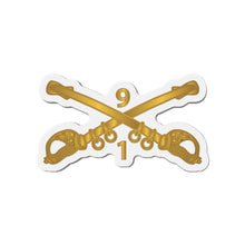 Load image into Gallery viewer, Die-Cut Magnets -SSI -  Army - 1st Battalion, 9th Cavalry Branch wo Txt X 300
