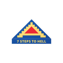 Load image into Gallery viewer, Kiss-Cut Vinyl Decals - Army - 7th United States Army  w 7 Steps to Hell X 300
