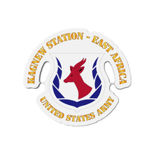 Load image into Gallery viewer, Die-Cut Magnets - Army - Kagnew Station - East Africa wo Drop Shadow
