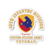 Load image into Gallery viewer, Die-Cut Magnets - Army - SSI - 49th Infantry Division (1947-1968) - Argonauts - US Army Veteran X 300

