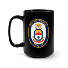 Load image into Gallery viewer, Black Mug 15oz - Navy - USS Gonzalez (DDG 66) wo Txt
