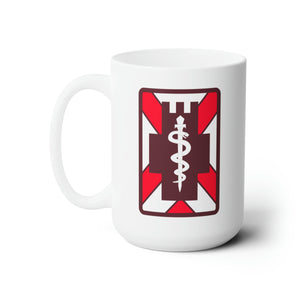 White Ceramic Mug 15oz - Army - 5th Medical Brigade wo Txt