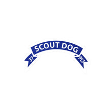 Load image into Gallery viewer, Kiss-Cut Vinyl Decals - Army - 37th Scout Dog Platoon Tab
