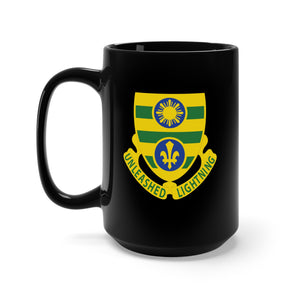 Black Mug 15oz - 109th Armor Regiment -  DUI wo Txt X 300