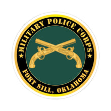 Load image into Gallery viewer, Kiss - Cut Stickers - Army - Military Police - Branch - Fort Sill, OK X 300
