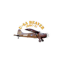 Load image into Gallery viewer, Kiss-Cut Vinyl Decals - Army - U-6A Beaver (DHC-2)
