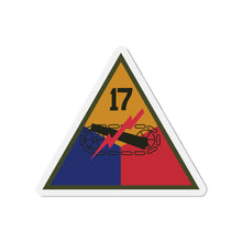 Load image into Gallery viewer, Die-Cut Magnets -SSI - 17th Armored Division X 300
