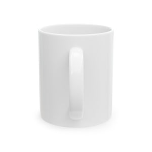 Black and White Ceramic Mug (11oz, 15oz) - Plain Blank Mug