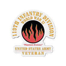 Load image into Gallery viewer, Die-Cut Magnets - Army - SSI - 119th Infantry Division  - WWII - Phantom Division - US Army X 300
