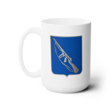Load image into Gallery viewer, White Mug 15oz - Army - 371st Infantry Regiment - DUI (V1) wo Txt
