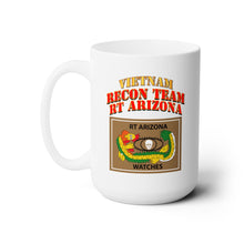 Load image into Gallery viewer, White Ceramic Mug 15oz - RECON TEAM -  Recon Team - RT Arizona
