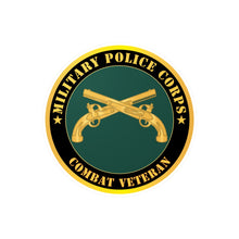 Load image into Gallery viewer, Kiss-Cut Vinyl Decals - Army - Military Police - Branch - Combat Veteran X 300
