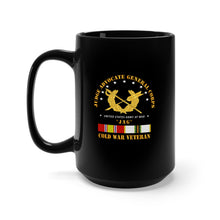 Load image into Gallery viewer, Black Mug 15oz - Army - JAG Branch w COLD SVC
