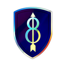 Load image into Gallery viewer, Holographic Die-cut Stickers - 8th Infantry Division wo Txt
