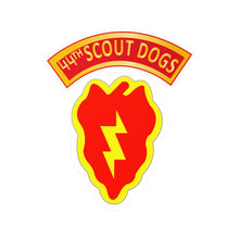 Load image into Gallery viewer, Kiss-Cut Vinyl Decals - Army - 44th Scout Dog Platoon 25th Infantry Div
