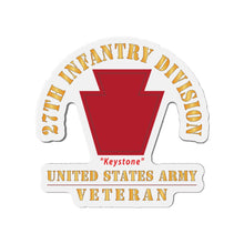 Load image into Gallery viewer, Die-Cut Magnets - Army - SSI - 28th Infantry Division - Keystone - US Army Veteran X 300
