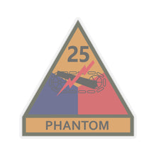 Load image into Gallery viewer, Kiss-Cut Stickers - SSI - 25th Armored Division w Name Tape X 300
