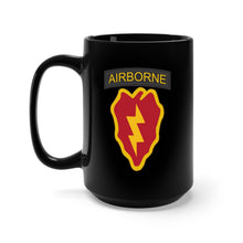 Load image into Gallery viewer, Black Mug 15oz - SSI - 25th Infantry Division with txt X 300
