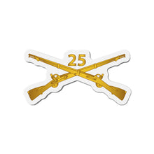Load image into Gallery viewer, Die-Cut Magnets - 25th Infantry Regiment Branch wo Txt
