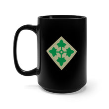 Load image into Gallery viewer, Black Mug 15oz - SSI - 4th Infantry Division wo Txt X 300
