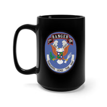 Load image into Gallery viewer, Black Mug 15oz - 75th Ranger Regt. 1st Bn - Revised X 300
