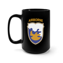 Load image into Gallery viewer, Black Mug 15oz - SSI - 18th Airborne Division - Phantom X 300
