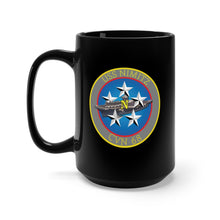 Load image into Gallery viewer, Black Mug 15oz - Navy - USS Nimitz (CVN-68) wo Txt X 300
