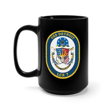 Load image into Gallery viewer, Black Mug 15oz - Navy - USS Detroit (LCS-7) wo Txt X 300
