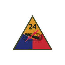 Load image into Gallery viewer, Kiss-Cut Vinyl Decals - SSI - 24th Armored Division X 300
