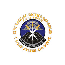 Load image into Gallery viewer, Kiss-Cut Vinyl Decals - 21st Special Tactics Squadron - First There X 300
